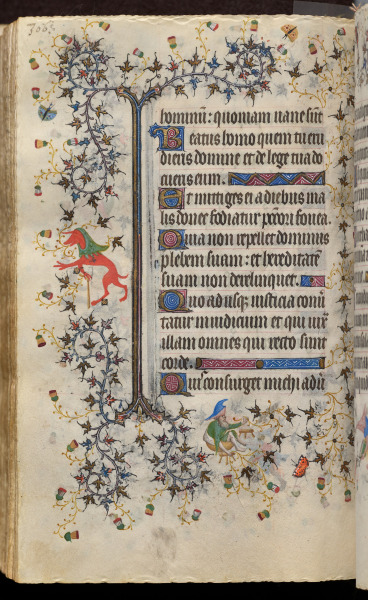 Hours of Charles the Noble, King of Navarre (1361-1425): fol. 153v, Text