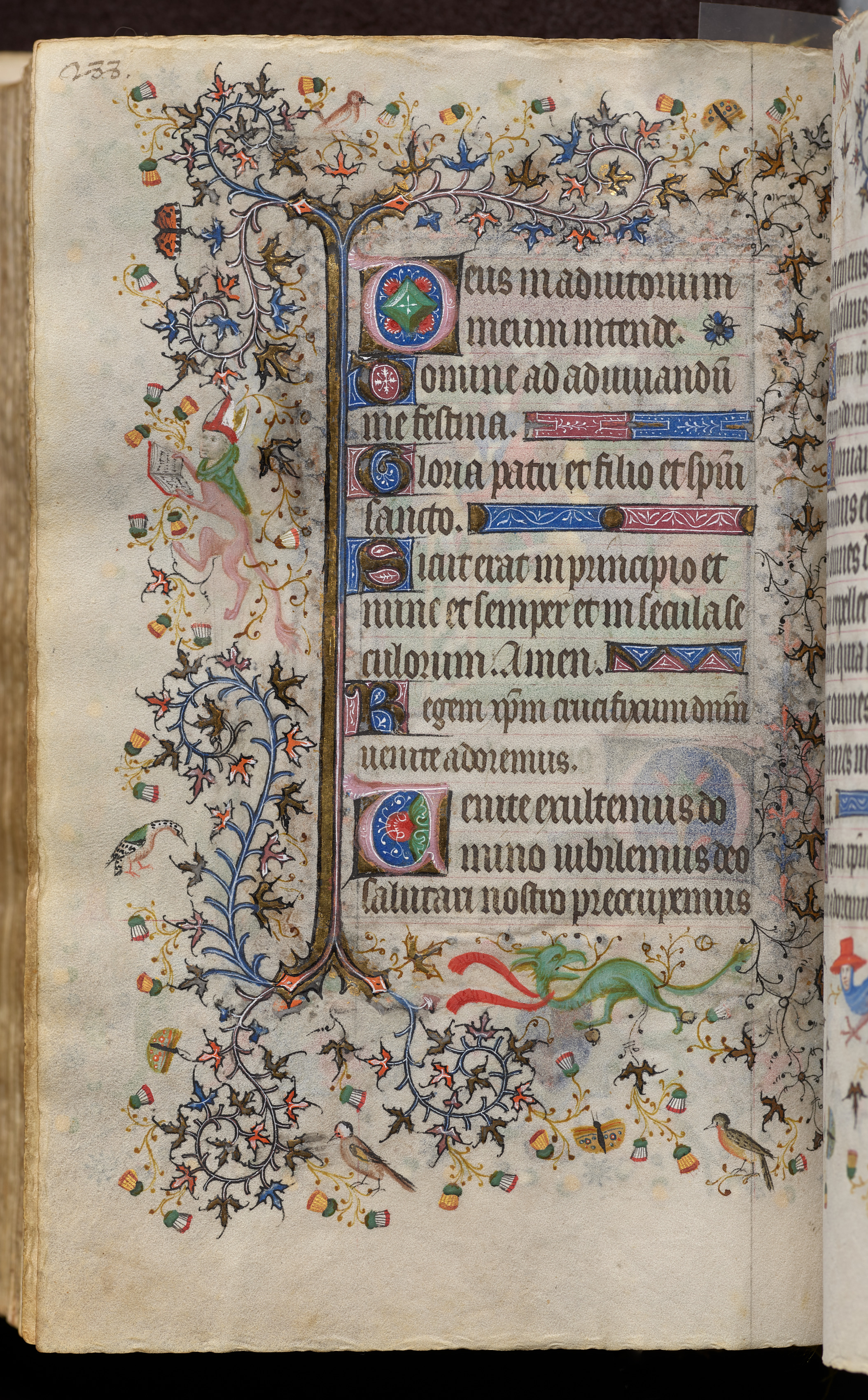 Hours of Charles the Noble, King of Navarre (1361-1425): fol. 144r, Text