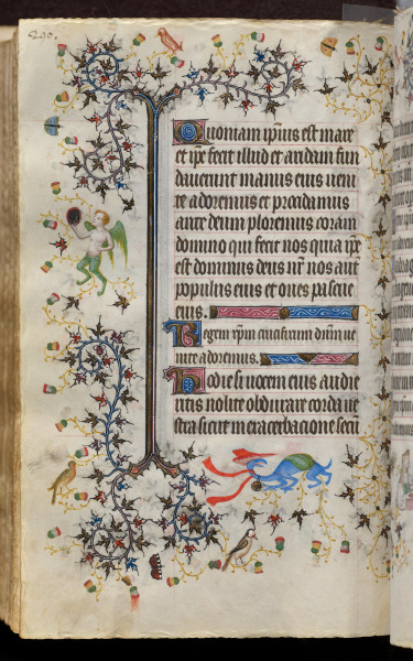 Hours of Charles the Noble, King of Navarre (1361-1425): fol. 145v, Text