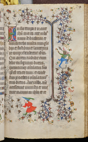 Hours of Charles the Noble, King of Navarre (1361-1425): fol. 157r, Text