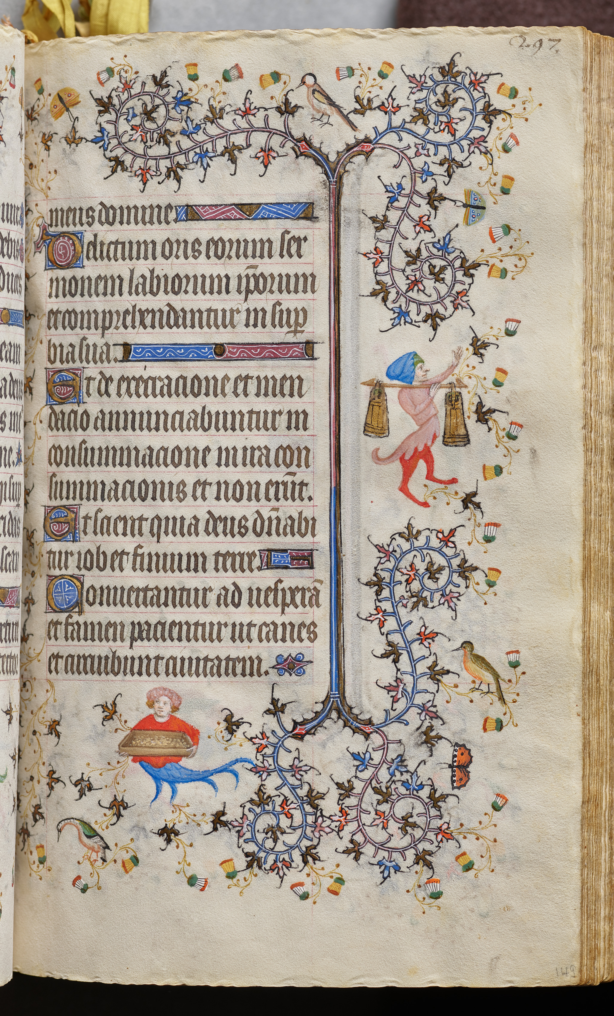 Hours of Charles the Noble, King of Navarre (1361-1425): fol. 149r, Text