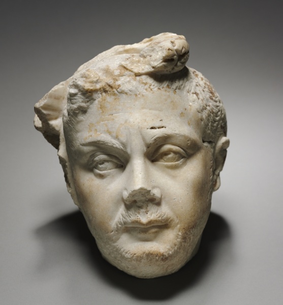 Relief Portrait Head of the Emperor Balbinus