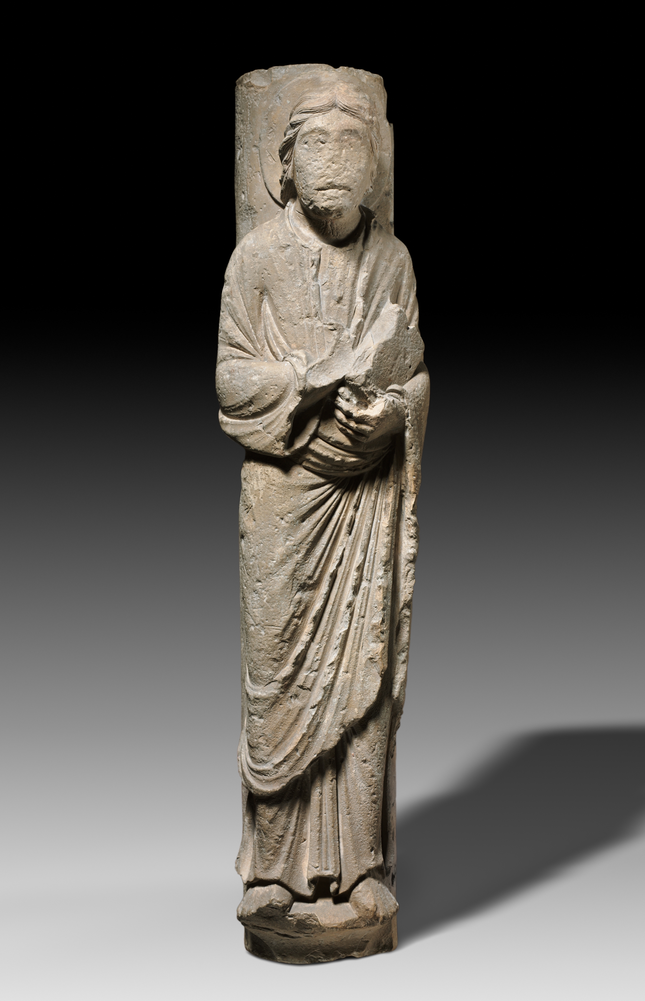 Columnar Figure of an Apostle