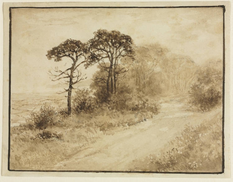 Landscape with Winding Road