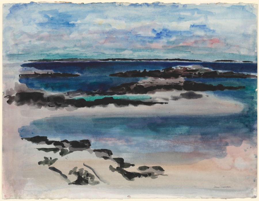 Maine Coast, Jason Schoener, 1952