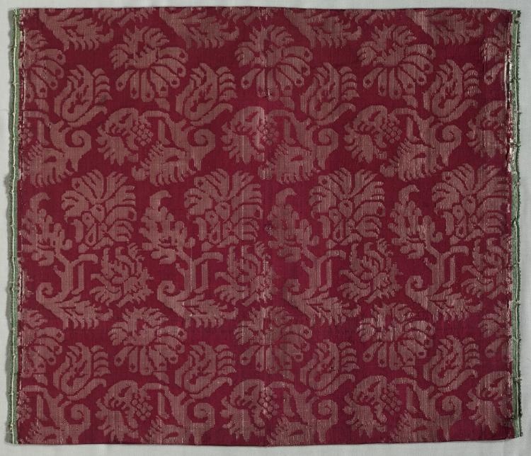 Two Lengths of Silk Damask