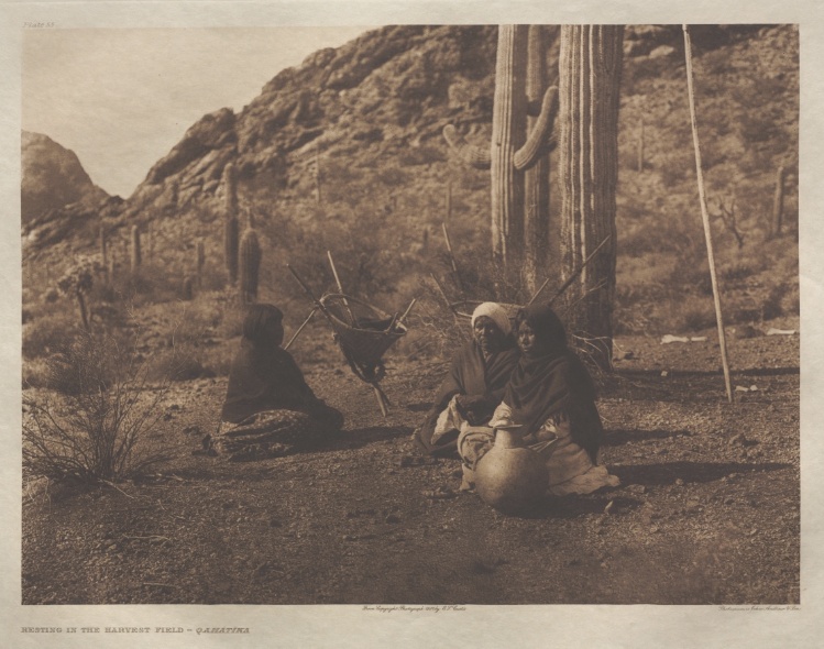 Portfolio II, Plate 55 / Resting in the Harvest Field-Qahátika