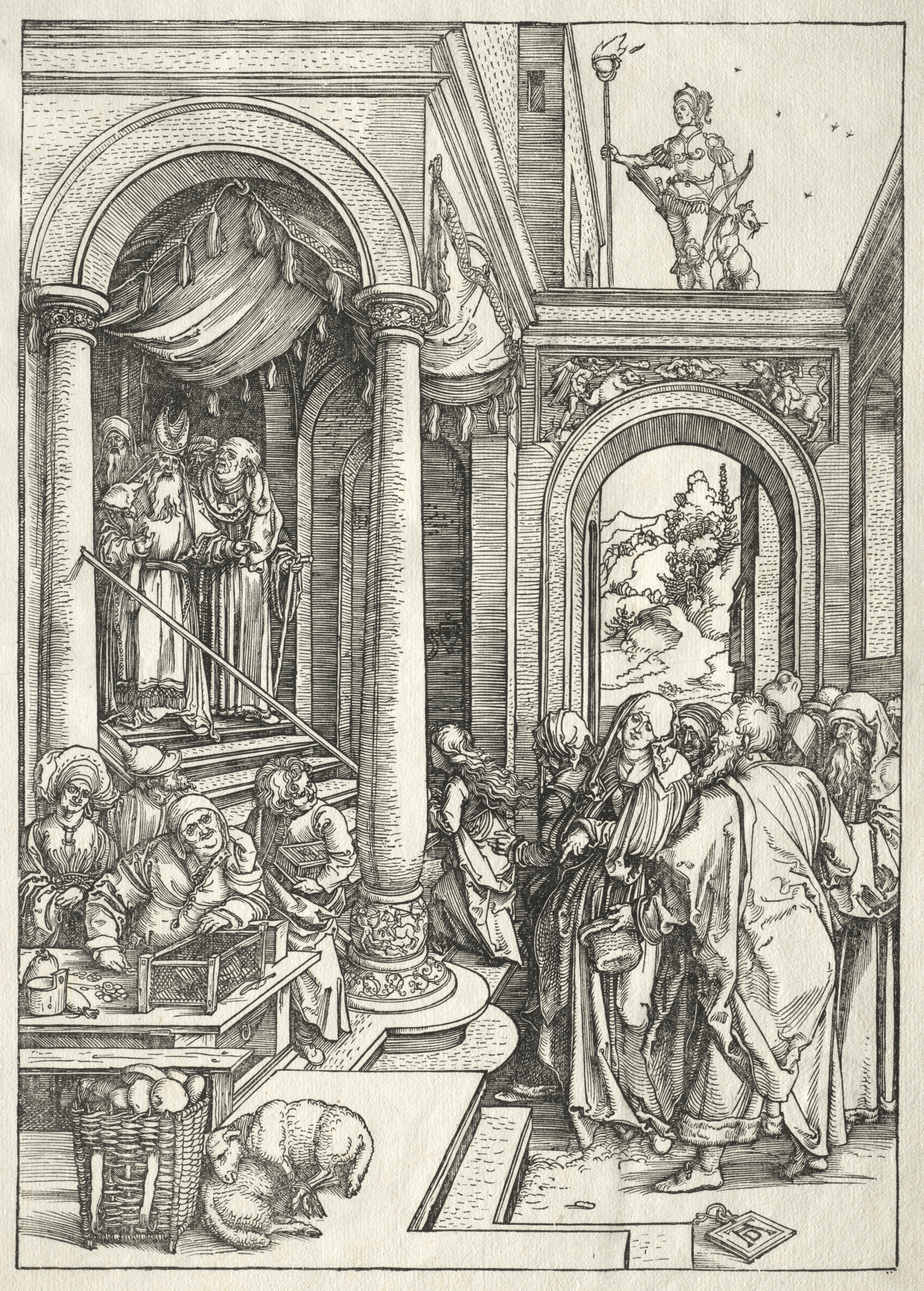 Life of the Virgin:  Presentation of the Young Virgin in the Temple