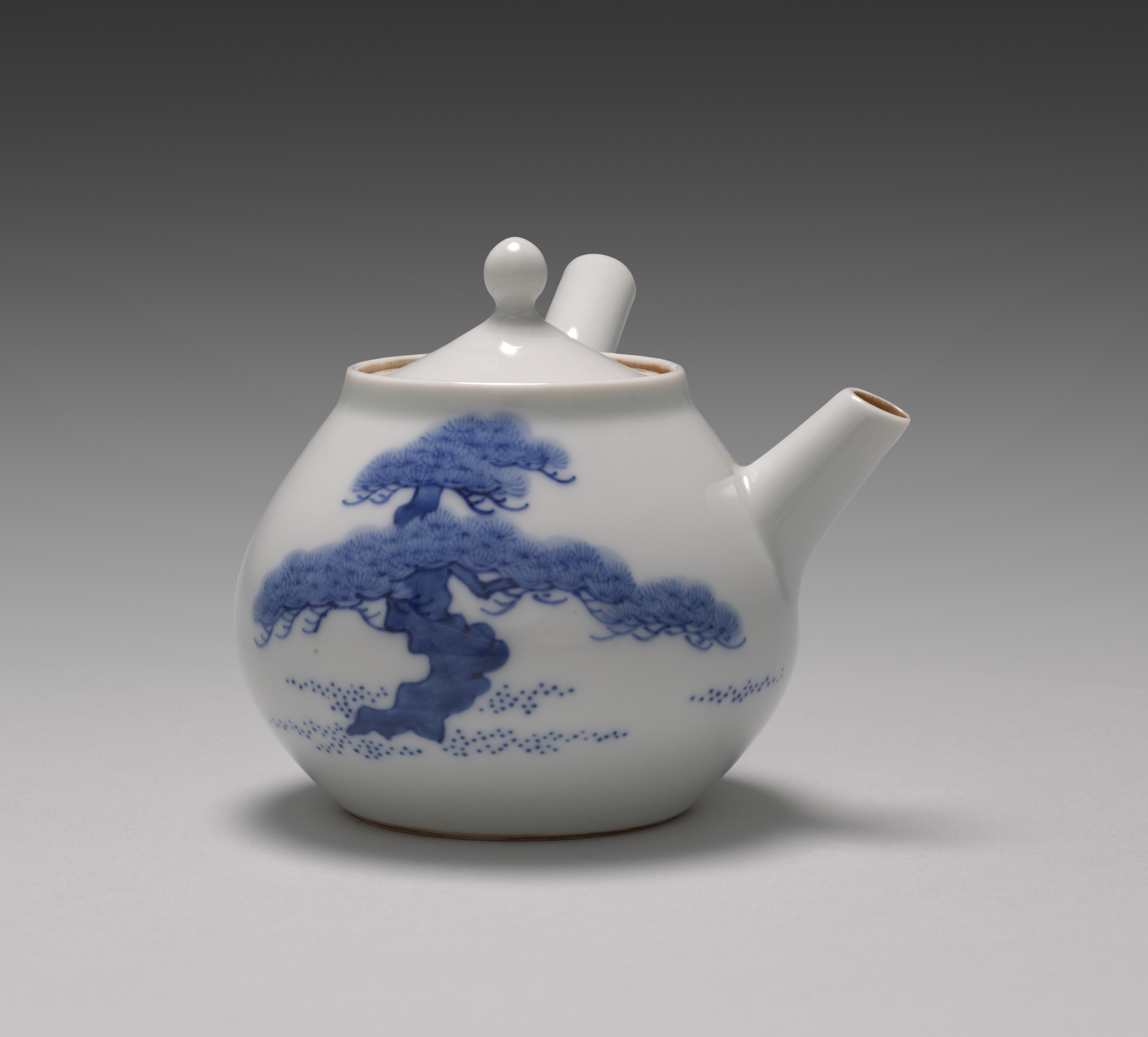 Teapot with Pines