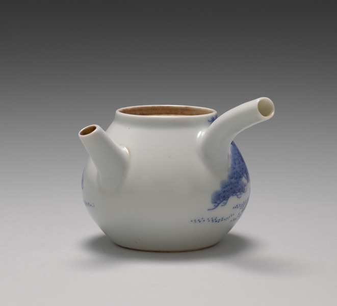 Teapot with Pines