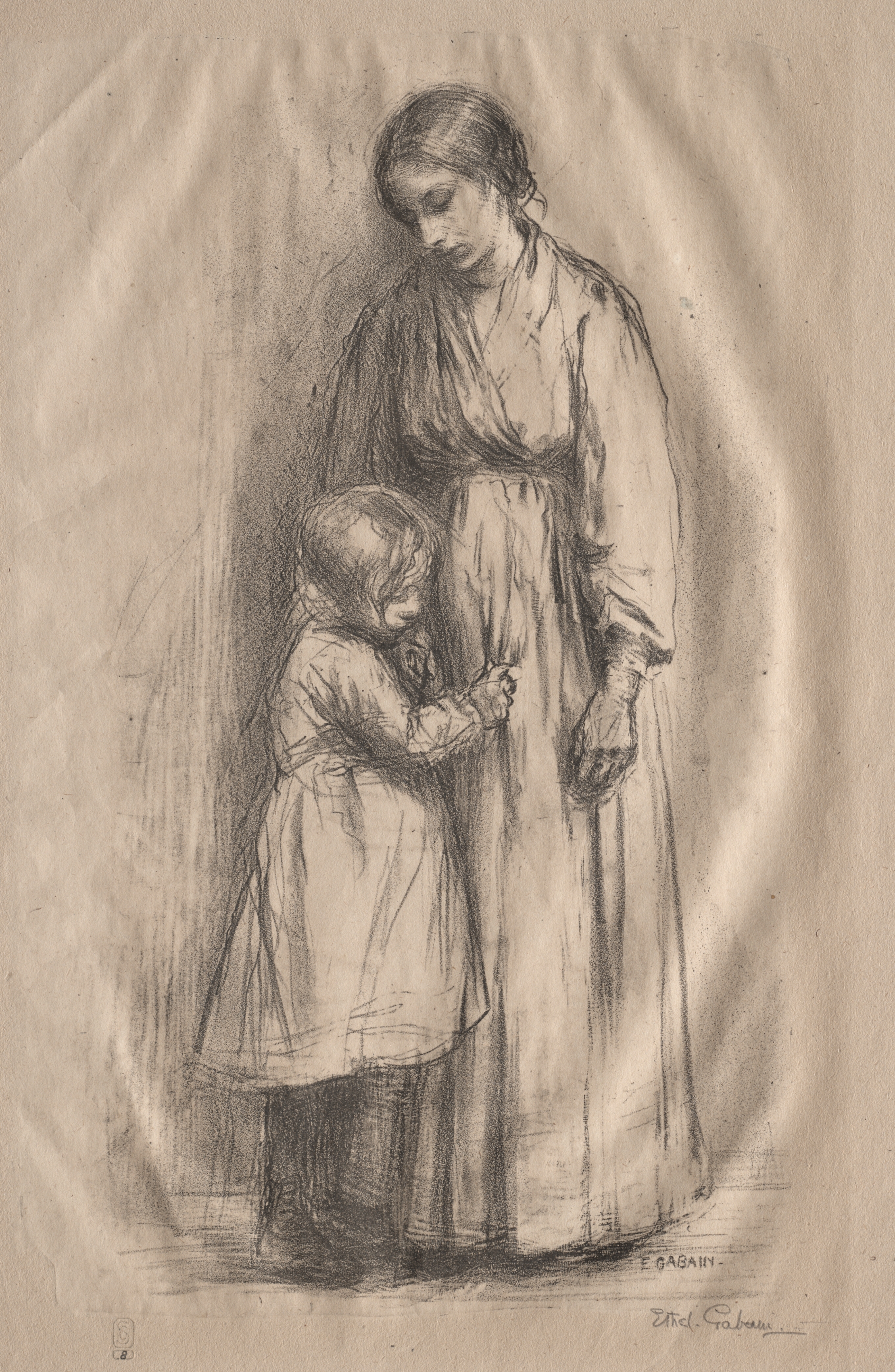 Mother and Child Standing