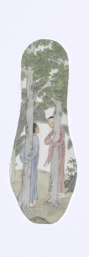 Good Things Come in Pairs 8 (right insole), Peng Wei, 2011