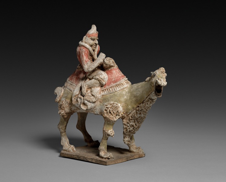 Camel with Rider (Tomb Figure)