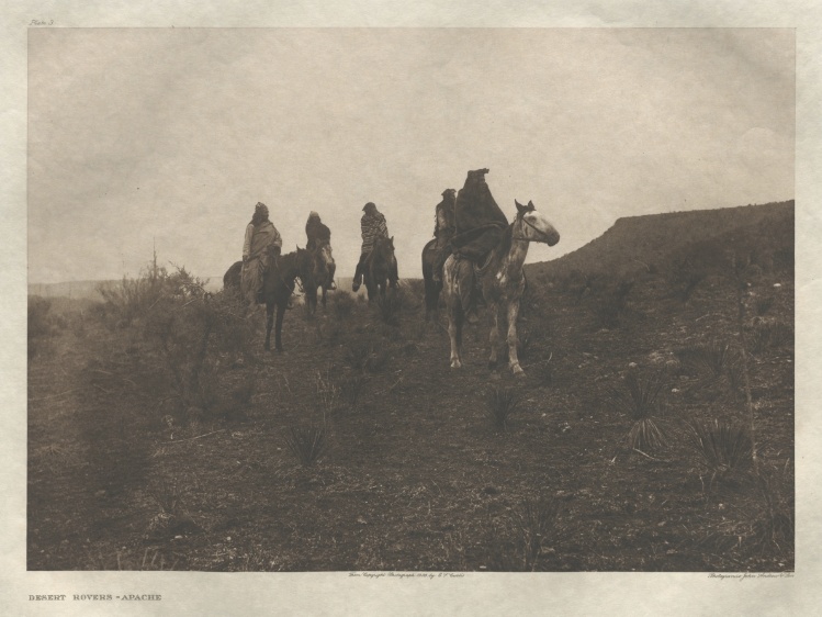 Portfolio I, Plate 3: Desert Rovers-Apache