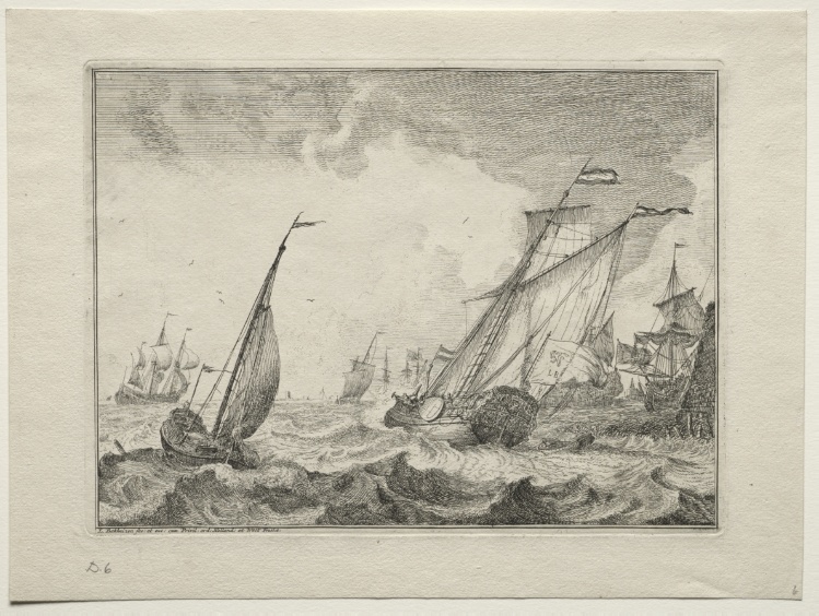 Ships in a Gale