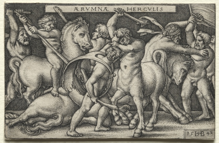 The Labors of Hercules: Hercules Defeating the Centaurs