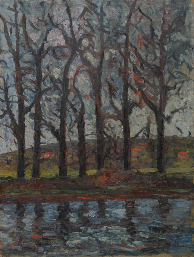 Trees Beside a River, Maurice de Vlaminck, 1902
