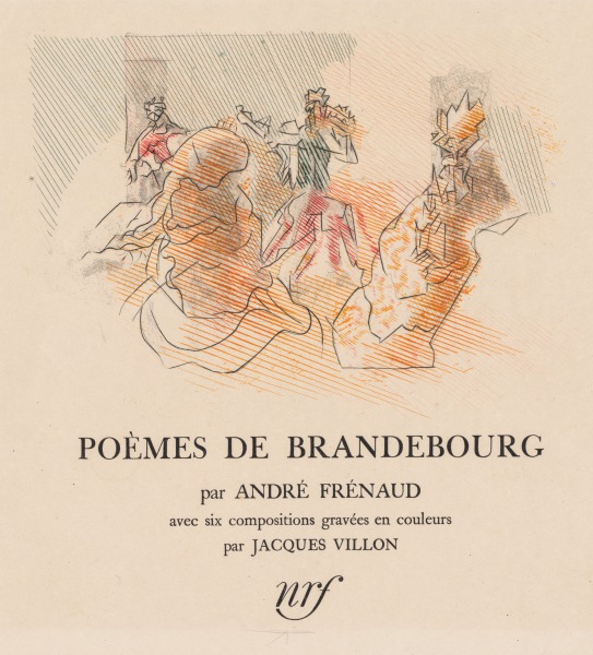 Frontispiece from “Poemes de Brandeberg”