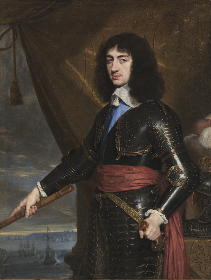 Portrait Of King Charles II Of England France 17th Century Cleveland portrait-of-king-charles-ii-of-england-france-17th-century-cleveland