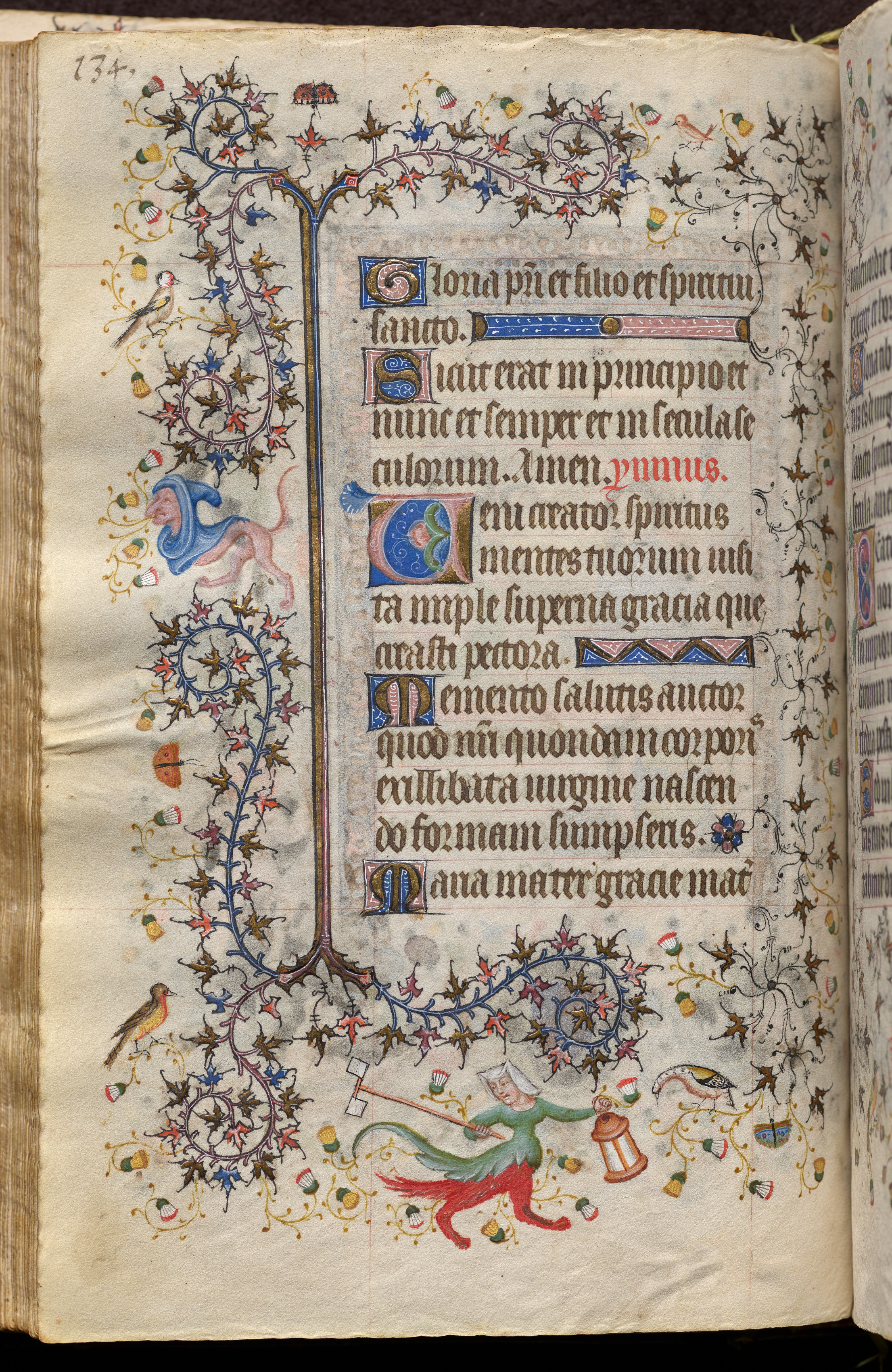 Hours of Charles the Noble, King of Navarre (1361-1425): fol. 67v Text