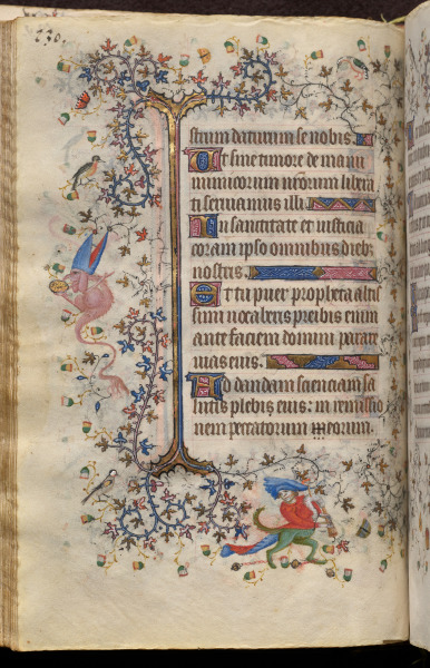 Hours of Charles the Noble, King of Navarre (1361-1425): fol. 65v, Text
