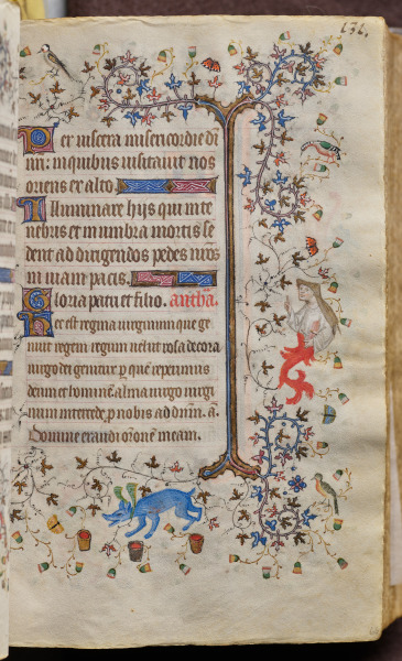 Hours of Charles the Noble, King of Navarre (1361-1425): fol. 66r, Text