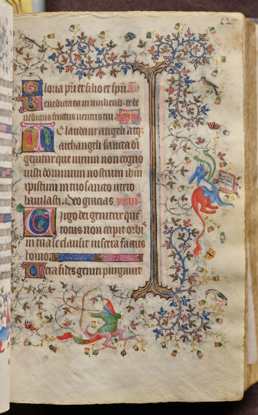 Hours of Charles the Noble, King of Navarre (1361-1425): fol. 64r, Text