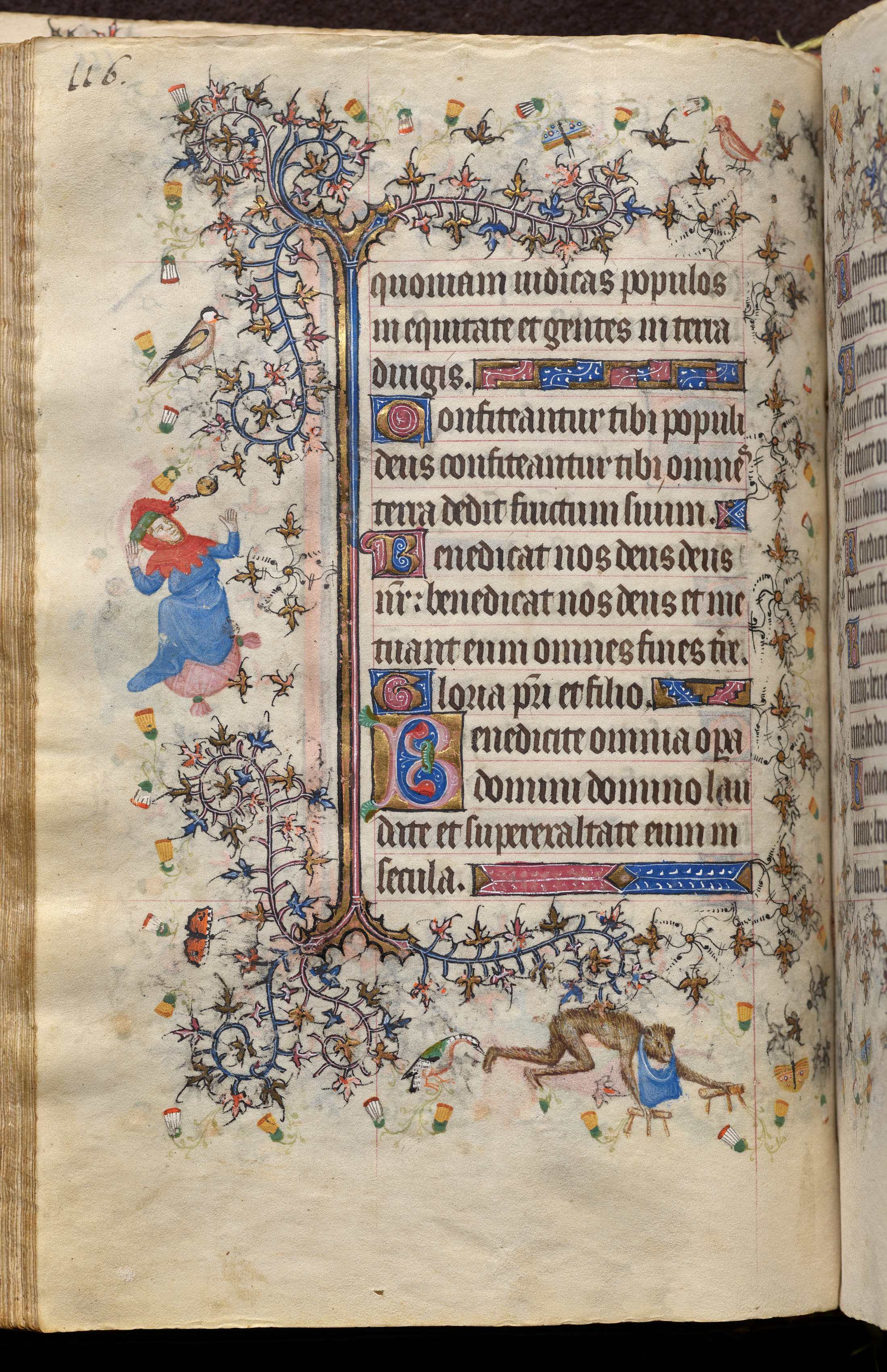 Hours of Charles the Noble, King of Navarre (1361-1425): fol. 58v, Text
