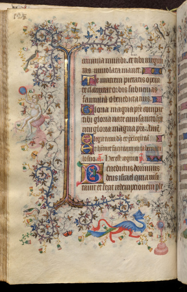 Hours of Charles the Noble, King of Navarre (1361-1425): fol. 64v, Text