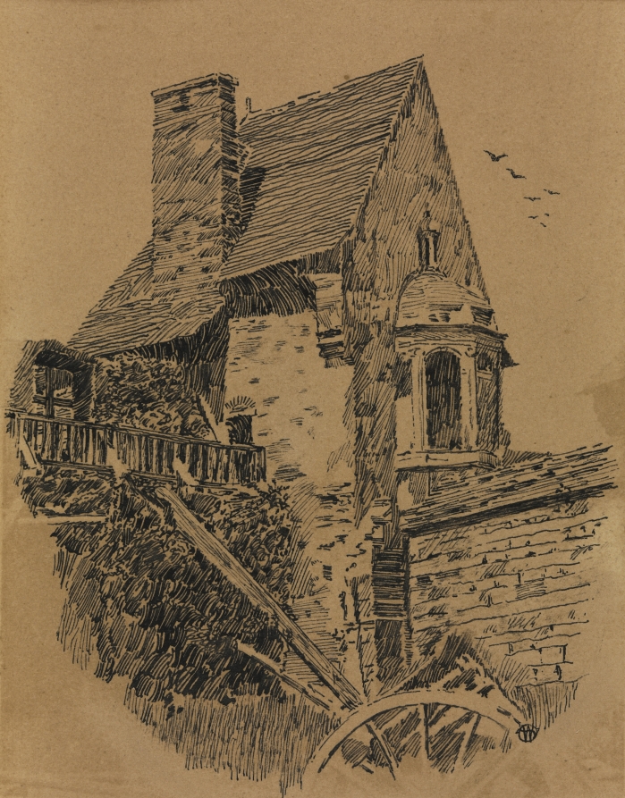 A Château, William Wentworth Stevens