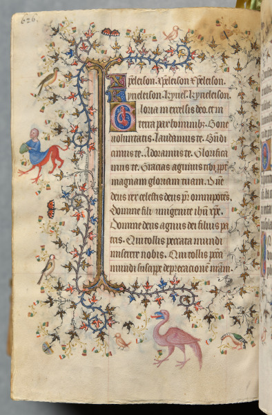 Hours of Charles the Noble, King of Navarre (1361-1425): fol. 307v, Text