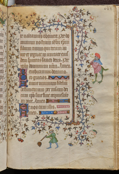 Hours of Charles the Noble, King of Navarre (1361-1425): fol. 306r, Text