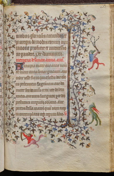 Hours of Charles the Noble, King of Navarre (1361-1425): fol. 294rv, Text