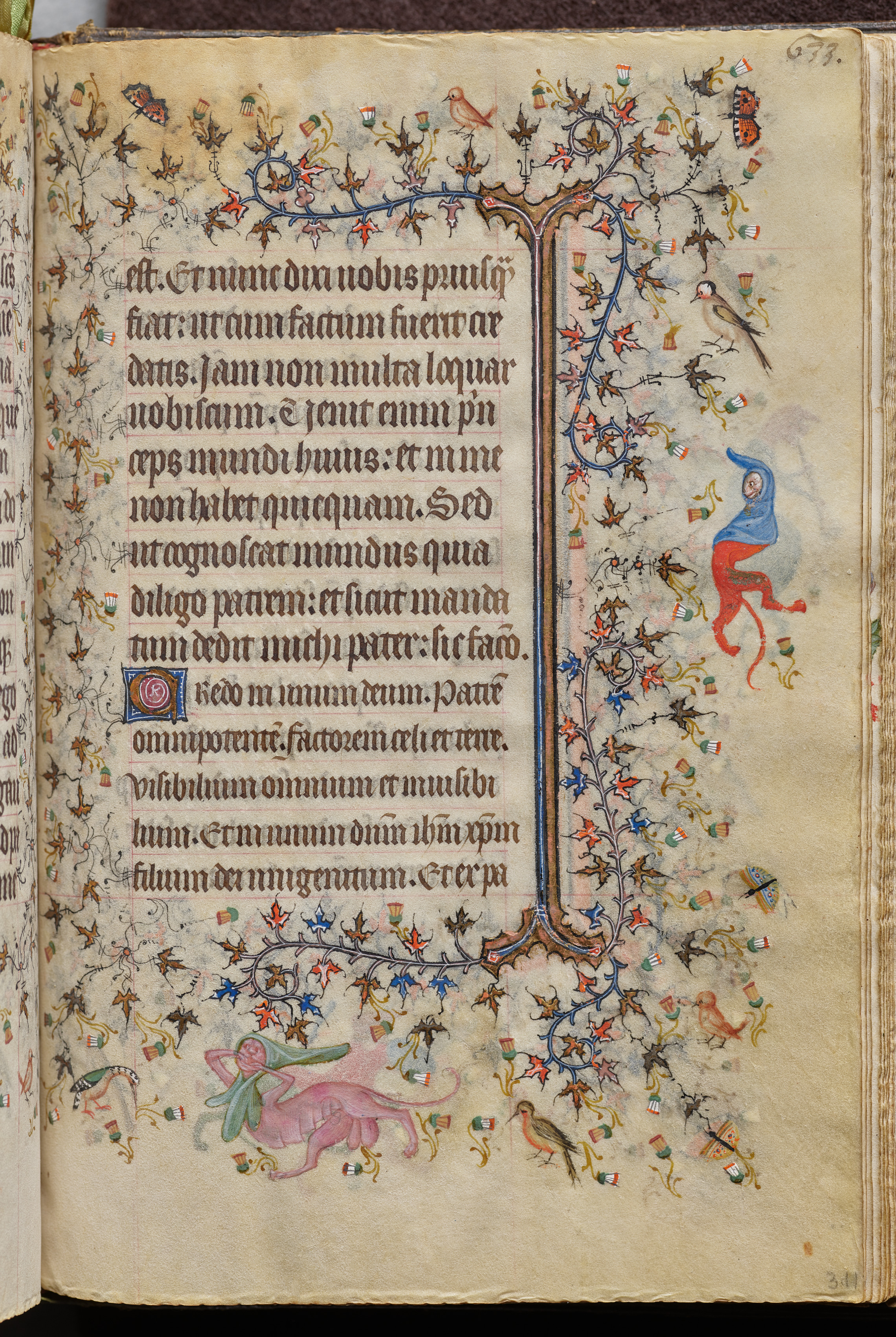Hours of Charles the Noble, King of Navarre (1361-1425), fol. 311r, Text