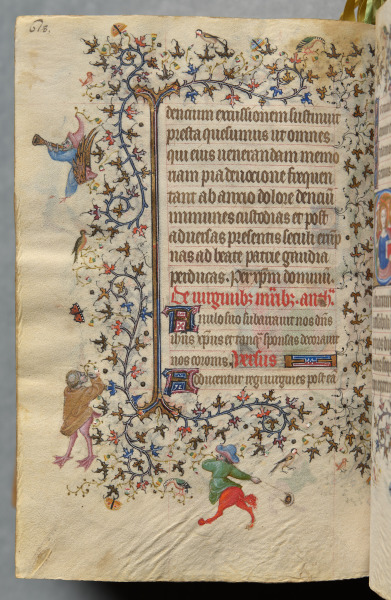 Hours of Charles the Noble, King of Navarre (1361-1425): fol. 303vr, Text