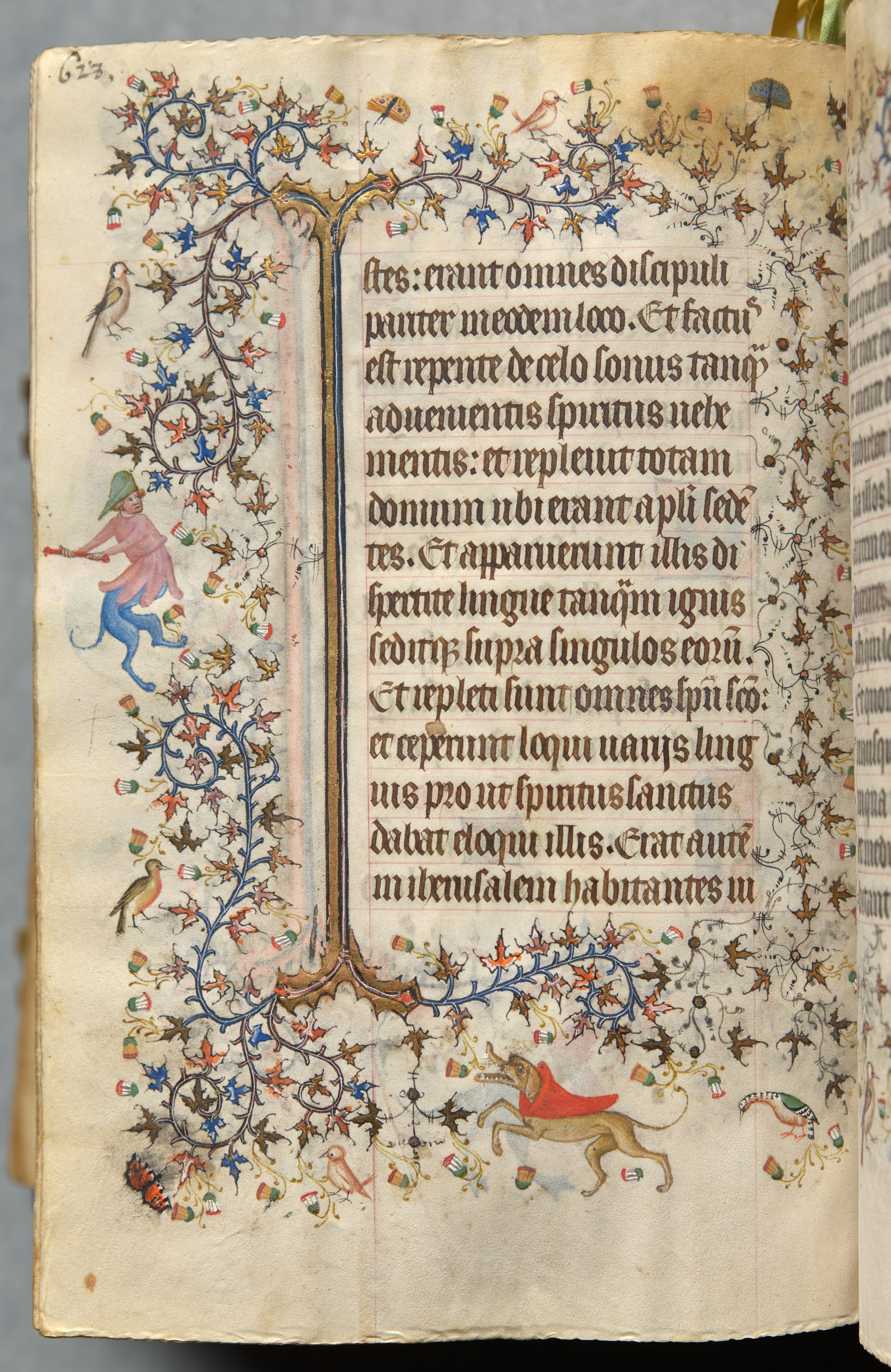 Hours of Charles the Noble, King of Navarre (1361-1425): fol. 308v, Text