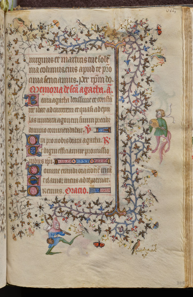 Hours of Charles the Noble, King of Navarre (1361-1425): fol. 300r, Text