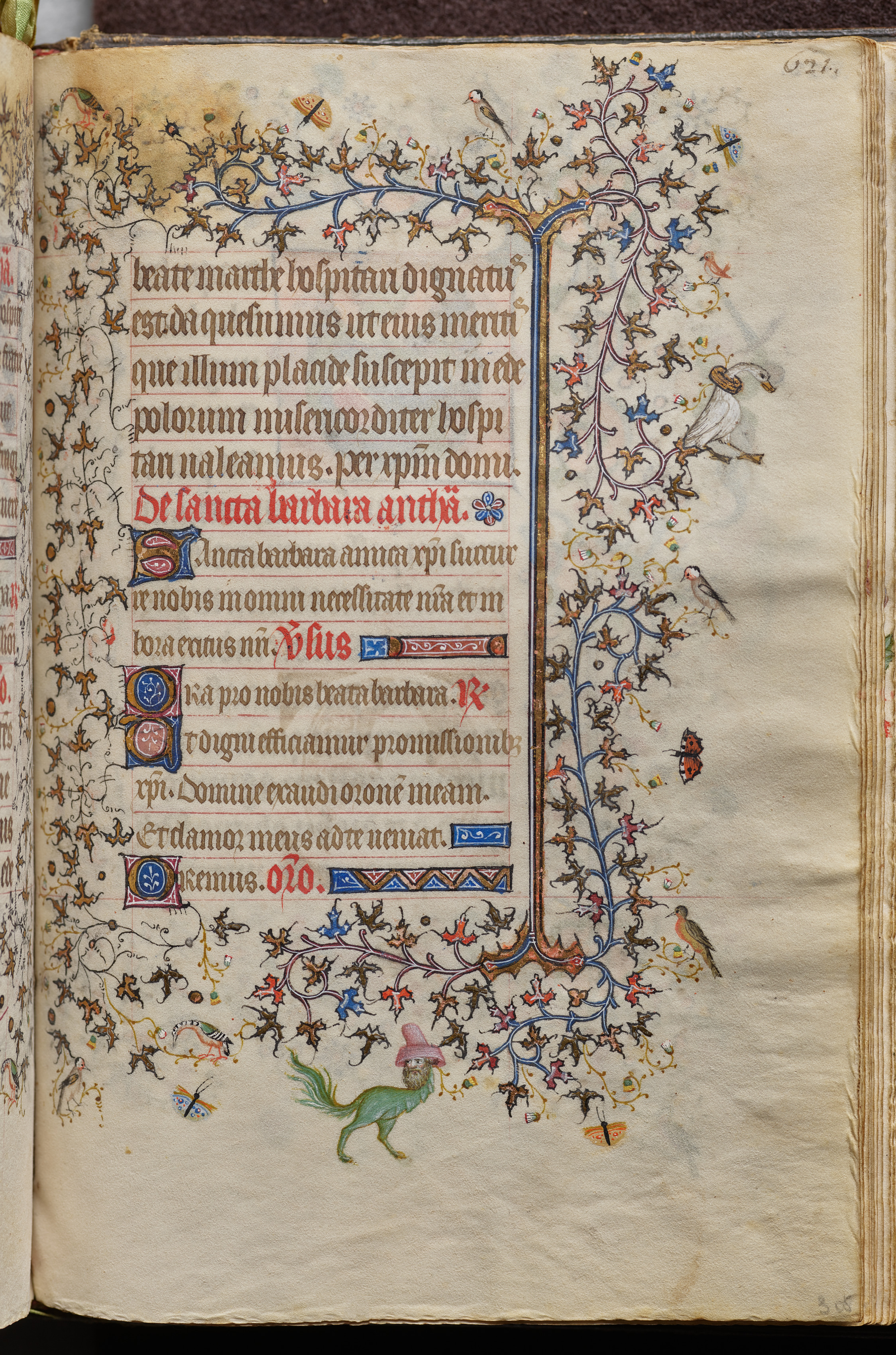 Hours of Charles the Noble, King of Navarre (1361-1425): fol. 305r, Text
