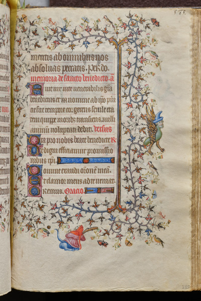 Hours of Charles the Noble, King of Navarre (1361-1425): fol. 287r, Text