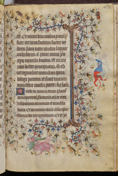Hours of Charles the Noble, King of Navarre (1361-1425), fol. 311r, Text