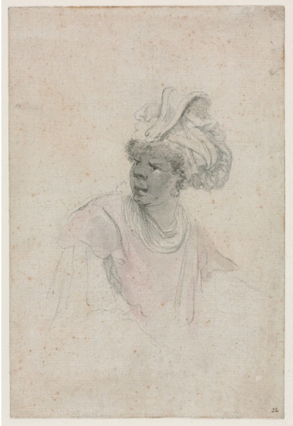 Study of a Moor, Facing to the Left
