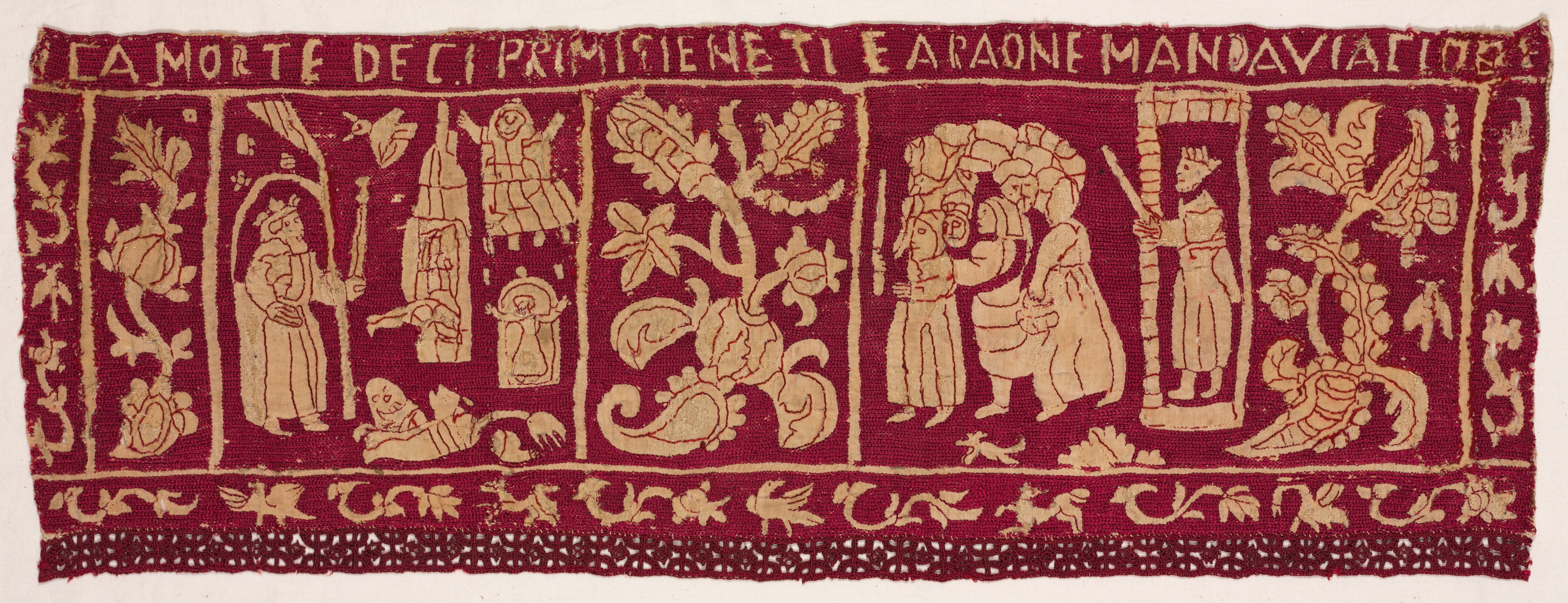 Embroidered Border: The Death of the First Born and the Israelites Sent Away