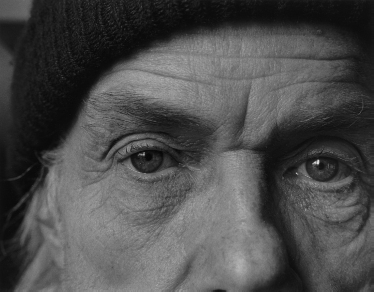 Close-Up Eyes, from the series "Portrait of Minor White," 