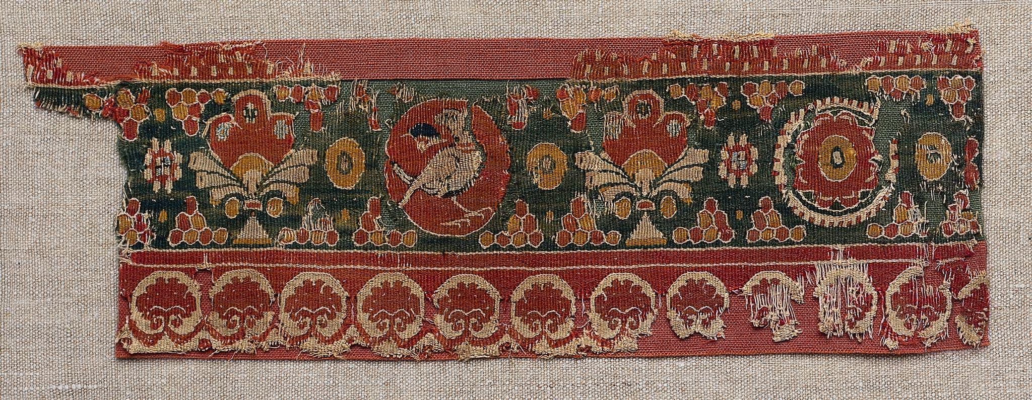 Decorated Band from a Tunic or Curtain