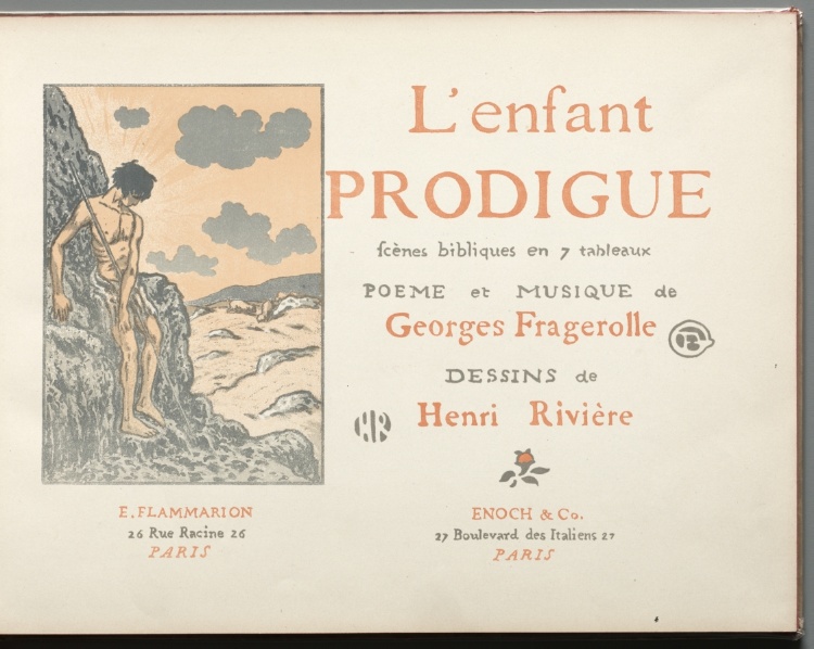 The Prodigal Son: Title Page