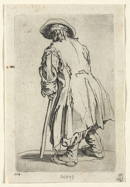 The Beggars: Old Beggar on One Single Crutch