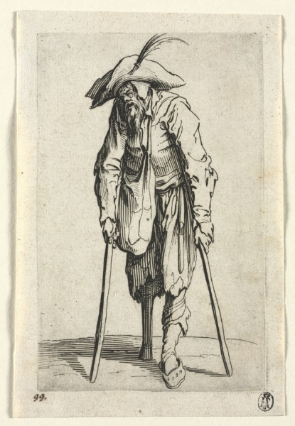 The Beggars: Beggar with Wooden Leg 
