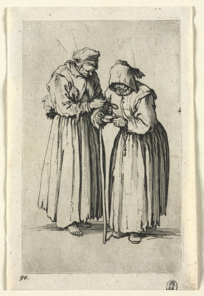 The Beggars: Two Beggar Women