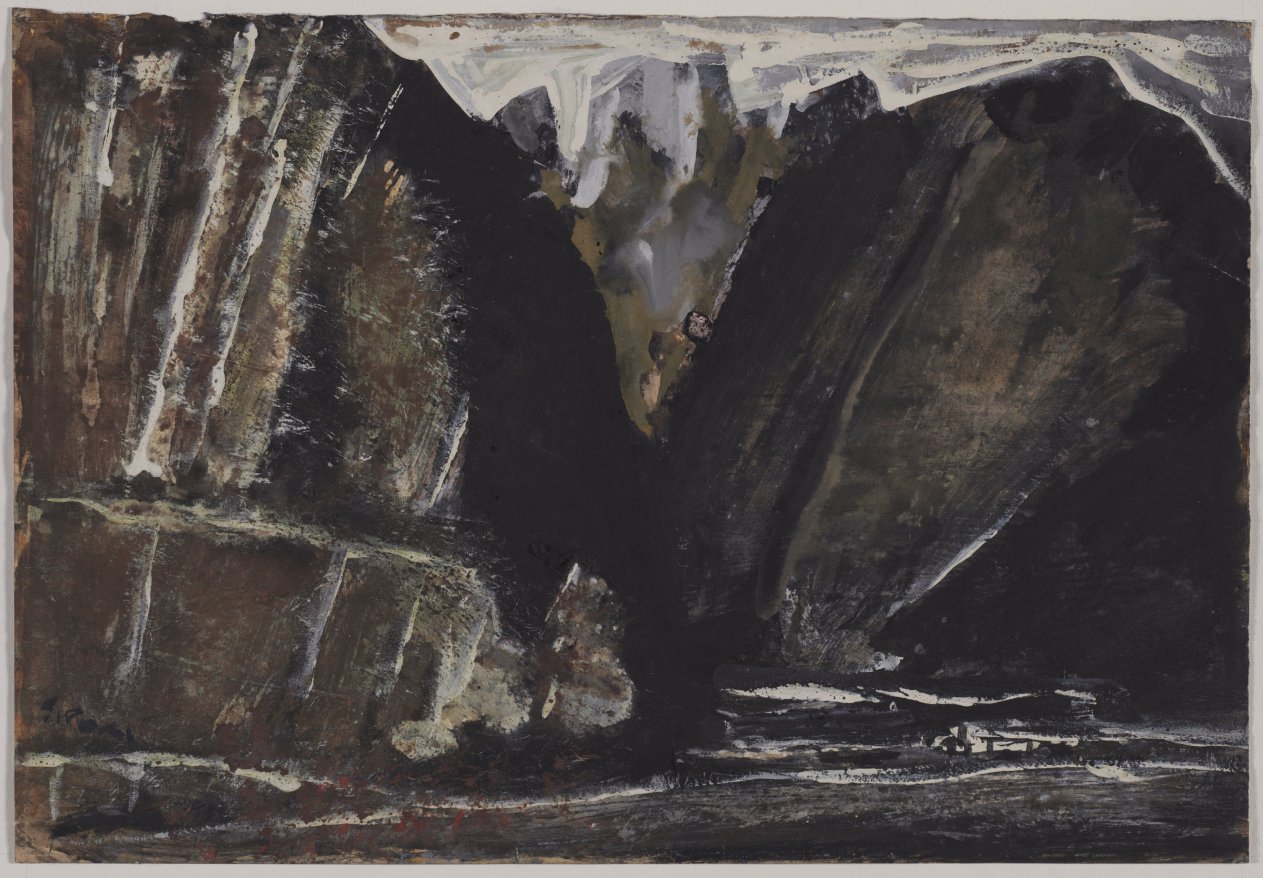 Where the Alps Begin (recto), Mario Sironi, first half 1900s