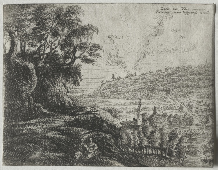 Landscape with a Peasant Couple and Baby